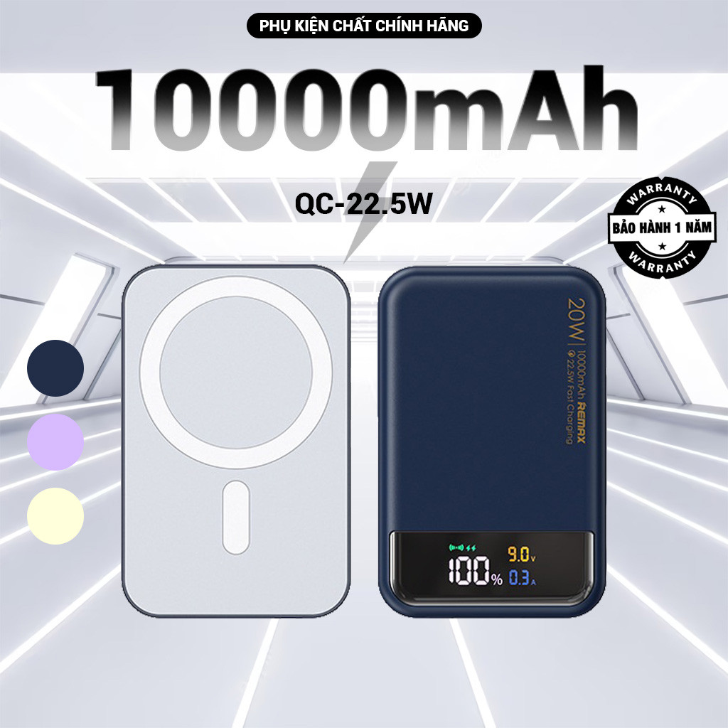 SẠC DỰ PHÒNG REMAX07 10000MAH